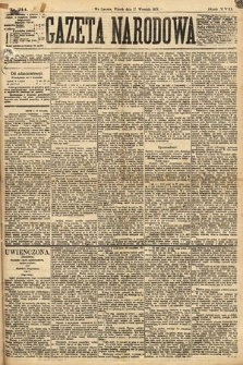 Gazeta Narodowa. 1878, nr 214