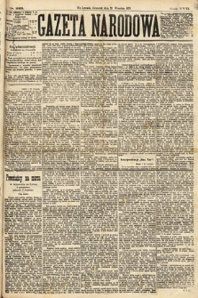 Gazeta Narodowa. 1878, nr 222