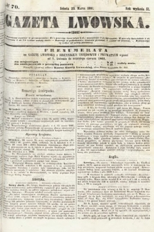 Gazeta Lwowska. 1861, nr 70