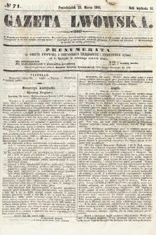 Gazeta Lwowska. 1861, nr 71