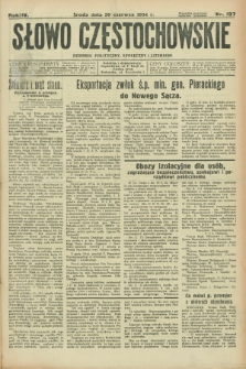 Słowo Częstochowskie : dziennik polityczny, społeczny i literacki. R.4, nr 137 (20 czerwca 1934)