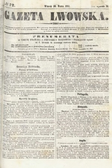 Gazeta Lwowska. 1861, nr 72