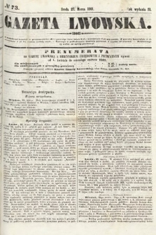 Gazeta Lwowska. 1861, nr 73