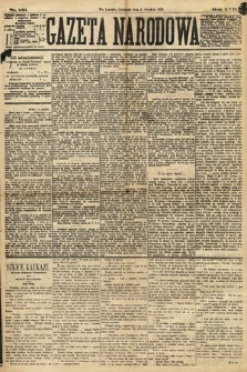 Gazeta Narodowa. 1878, nr 281