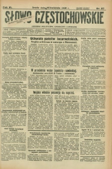 Słowo Częstochowskie : dziennik polityczny, społeczny i literacki. R.6, nr 87 (15 kwietnia 1936)