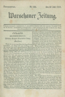 Warschauer Zeitung. 1831, Nro 156 (21 Juli)