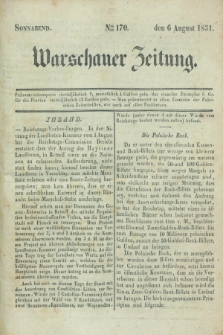 Warschauer Zeitung. 1831, Nro 170 (6 August) + dod.