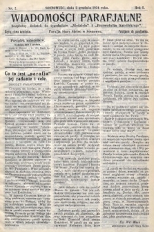 Wiadomości Parafjalne : dodatek do tygodników „Niedziela” i „Przewodnika Katolickiego”. 1934, nr 2