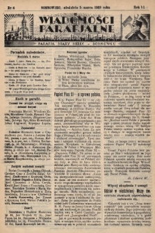 Wiadomości Parafjalne : dodatek do tygodników „Niedziela” i „Przewodnika Katolickiego”. 1939, nr 4