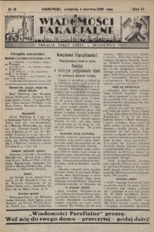Wiadomości Parafjalne : dodatek do tygodników „Niedziela” i „Przewodnika Katolickiego”. 1939, nr 11