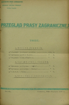 Przegląd Prasy Zagranicznej. 1927, nr 165 (29 lipca)