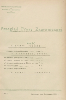 Przegląd Prasy Zagranicznej. 1928, nr 2 (3 stycznia)