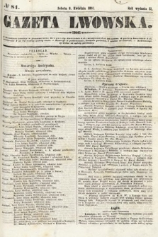 Gazeta Lwowska. 1861, nr 81