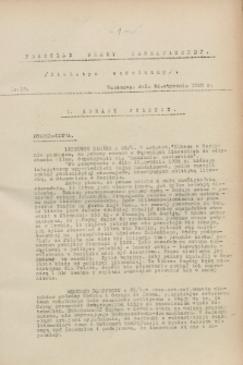 Przegląd Prasy Zagranicznej. 1928, nr 19 (24 stycznia)