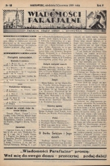 Wiadomości Parafjalne : dodatek do tygodników „Niedziela” i „Przewodnika Katolickiego”. 1938, nr 18