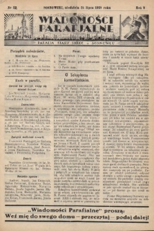 Wiadomości Parafjalne : dodatek do tygodników „Niedziela” i „Przewodnika Katolickiego”. 1938, nr 22