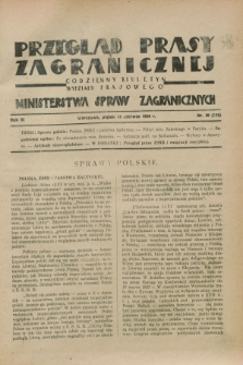 Przegląd Prasy Zagranicznej : codzienny biuletyn Wydziału Prasowego Ministerstwa Spraw Zagranicznych. R.3, nr 36 (15 czerwca 1928) = nr 135