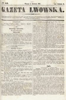 Gazeta Lwowska. 1861, nr 83