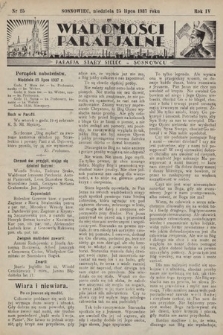 Wiadomości Parafjalne : dodatek do tygodników „Niedziela” i „Przewodnika Katolickiego”. 1937, nr 25