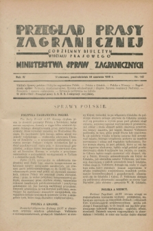 Przegląd Prasy Zagranicznej : codzienny biuletyn Wydziału Prasowego Ministerstwa Spraw Zagranicznych. R.4, nr 142 (24 czerwca 1929)