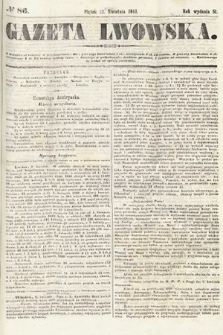 Gazeta Lwowska. 1861, nr 86