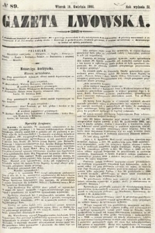 Gazeta Lwowska. 1861, nr 89