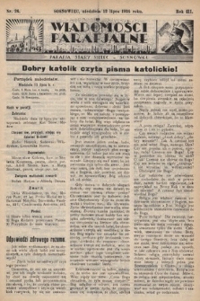 Wiadomości Parafjalne : dodatek do tygodników „Niedziela” i „Przewodnika Katolickiego”. 1936, nr 26