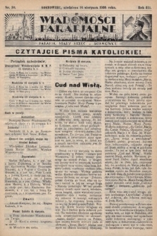Wiadomości Parafjalne : dodatek do tygodników „Niedziela” i „Przewodnika Katolickiego”. 1936, nr 30