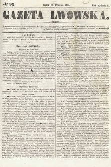 Gazeta Lwowska. 1861, nr 92