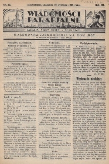 Wiadomości Parafjalne : dodatek do tygodników „Niedziela” i „Przewodnika Katolickiego”. 1936, nr 35