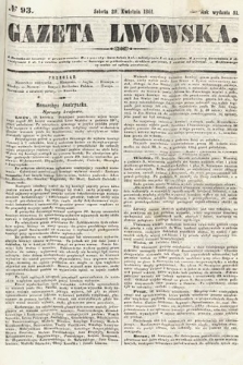 Gazeta Lwowska. 1861, nr 93