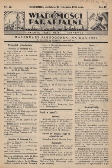 Wiadomości Parafjalne : dodatek do tygodników „Niedziela” i „Przewodnika Katolickiego”. 1936, nr 43