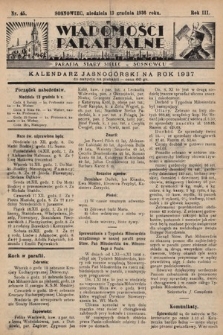 Wiadomości Parafjalne : dodatek do tygodników „Niedziela” i „Przewodnika Katolickiego”. 1936, nr 45