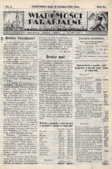 Wiadomości Parafjalne : dodatek do tygodników „Niedziela” i „Przewodnika Katolickiego”. 1935, nr 2