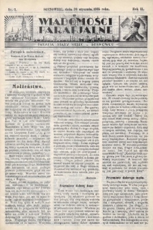 Wiadomości Parafjalne : dodatek do tygodników „Niedziela” i „Przewodnika Katolickiego”. 1935, nr 3