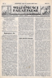 Wiadomości Parafjalne : dodatek do tygodników „Niedziela” i „Przewodnika Katolickiego”. 1935, nr 4