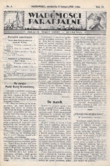 Wiadomości Parafjalne : dodatek do tygodników „Niedziela” i „Przewodnika Katolickiego”. 1935, nr 5