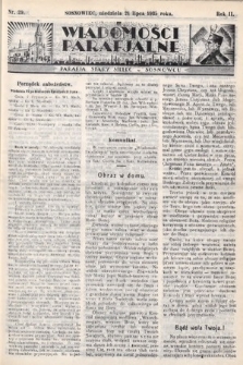 Wiadomości Parafjalne : dodatek do tygodników „Niedziela” i „Przewodnika Katolickiego”. 1935, nr 29