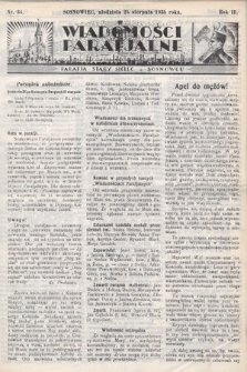 Wiadomości Parafjalne : dodatek do tygodników „Niedziela” i „Przewodnika Katolickiego”. 1935, nr 34