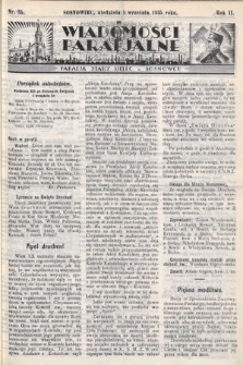 Wiadomości Parafjalne : dodatek do tygodników „Niedziela” i „Przewodnika Katolickiego”. 1935, nr 35