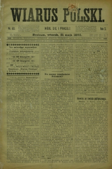 Wiarus Polski. R.2, nr 60 (31 maja 1892)