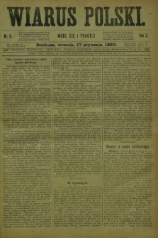 Wiarus Polski. R.3, nr 6 (17 stycznia 1893)