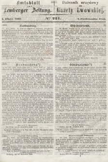 Amtsblatt zur Lemberger Zeitung = Dziennik Urzędowy do Gazety Lwowskiej. 1860, nr 227