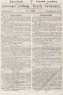 Amtsblatt zur Lemberger Zeitung = Dziennik Urzędowy do Gazety Lwowskiej. 1860, nr 232