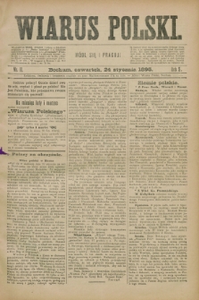 Wiarus Polski. R.5, nr 11 (24 stycznia 1895)