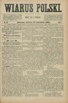 Wiarus Polski. R.5, nr 50 (27 kwietnia 1895)