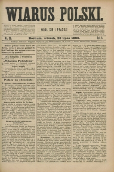 Wiarus Polski. R.5, nr 86 (23 lipca 1895)