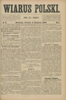 Wiarus Polski. R.5, nr 92 (6 sierpnia 1895)