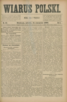 Wiarus Polski. R.5, nr 103 (31 sierpnia 1895)