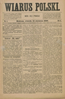 Wiarus Polski. R.6, nr 5 (14 stycznia 1896)